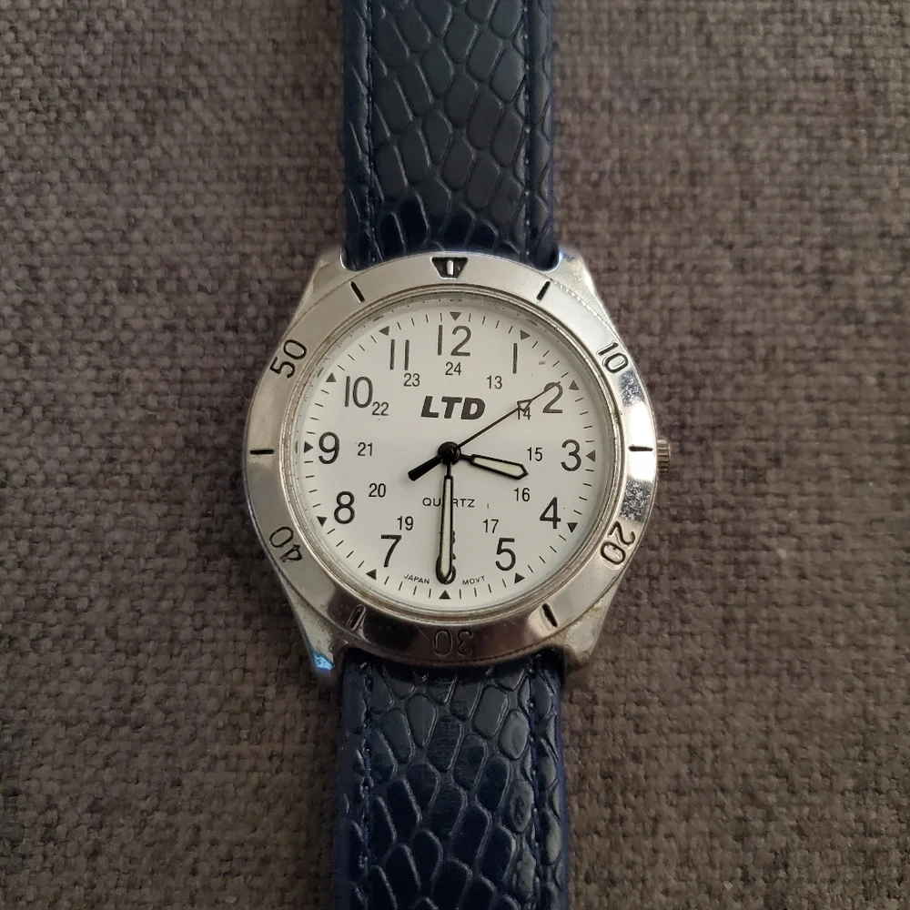 LTD Quartz Watch Navy